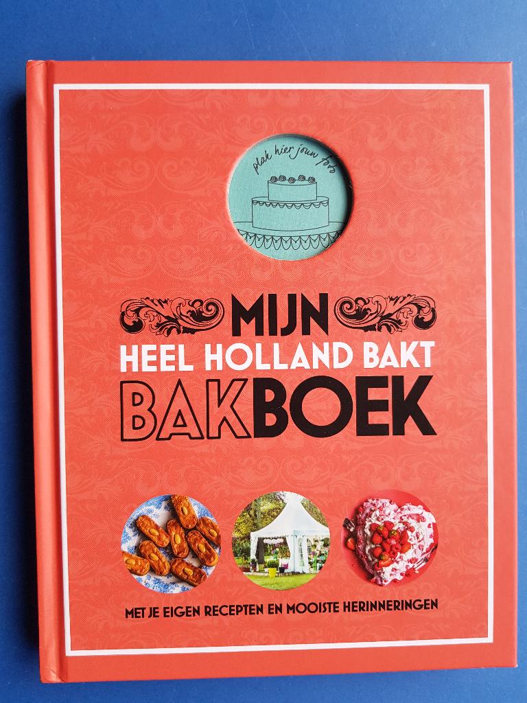Heel Holland Bakt - Mijn bakboek, Verzenden, Zo goed als nieuw, Nederland en België