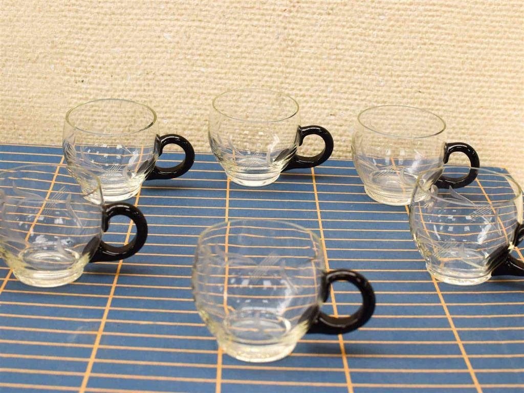 9 delige Glazen Bowl Set 52809, Gebruikt, Ophalen of Verzenden, Bord(en), Overige stijlen