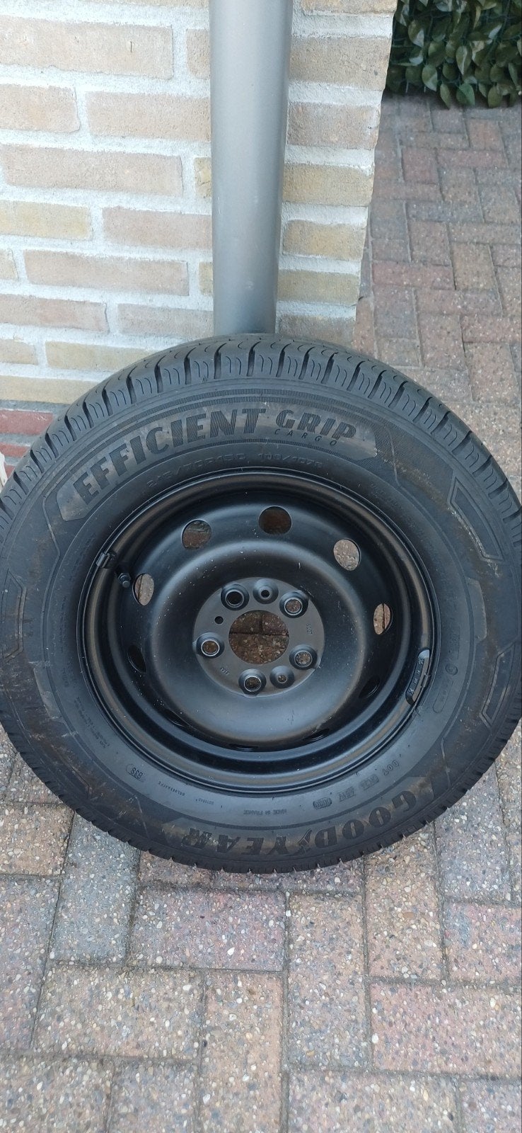 Reservewiel camper 5x118 - Goodyear EfficientGrip Cargo, Ophalen, Gebruikt
