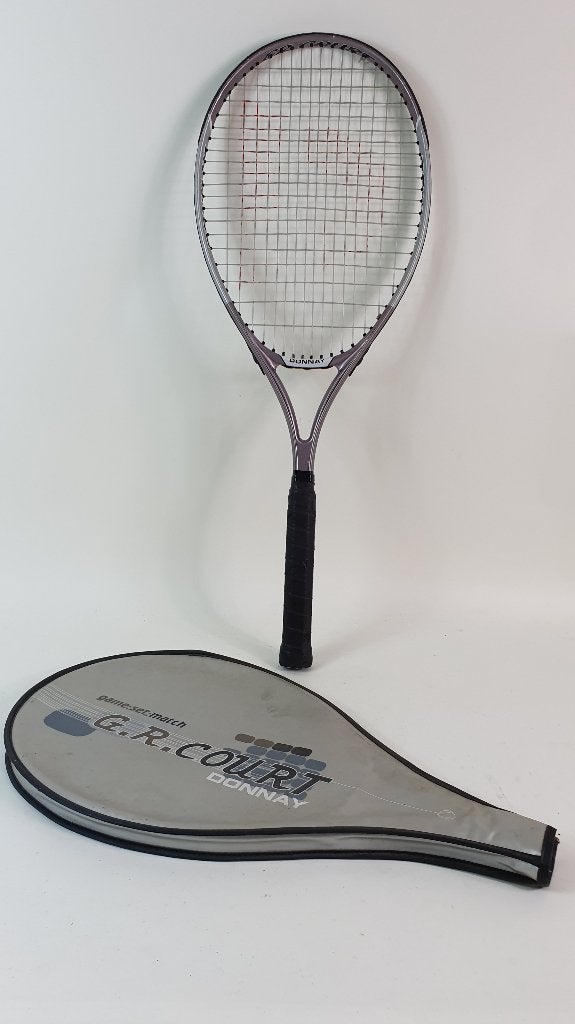 Donnay G.R. Court tennisracket, originele hoes. S18, Tweedehands verkoop, Tweedehands verkoop, Gebruikt, Ophalen of Verzenden