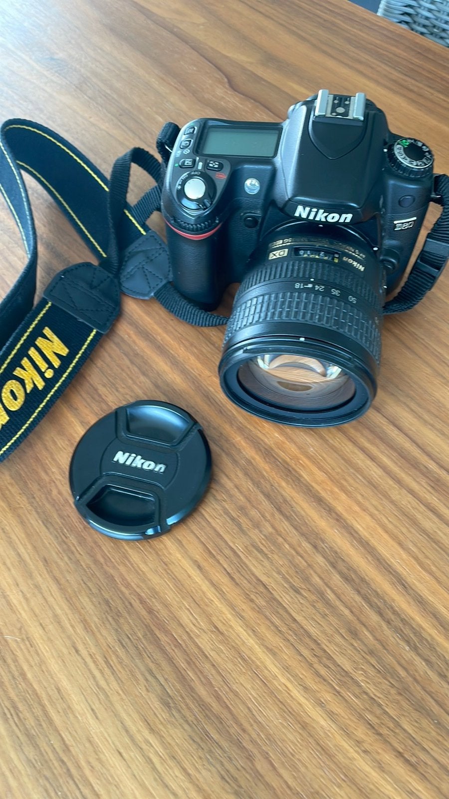 Nikon D80 camera met AF-S Nikkor 18-70mm 1:3.5-4.5G, Audio, Tv en Foto, Fotocamera's Digitaal, Gebruikt, Accu, Ophalen of Verzenden