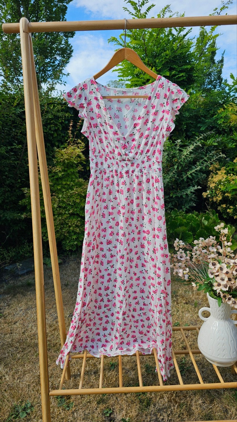 2 zomerjurken, Kleding | Dames, Ophalen, Meerkleurig, Zo goed als nieuw, Onder de knie