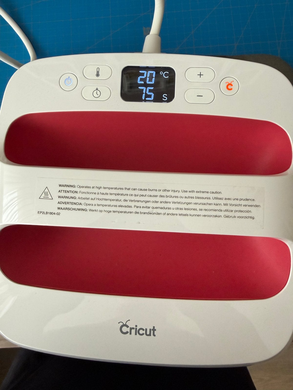 Cricut handpers met mat en persmat - 24x24 cm, Gebruikt, Ophalen of Verzenden, Machine, Cricut