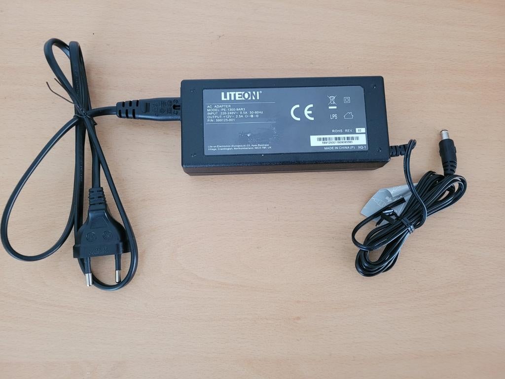 LITEON AC Adapter PE-1300-9AR3 - 12V 2.5A Voeding, .., Liteon, Liteon, Ophalen of Verzenden