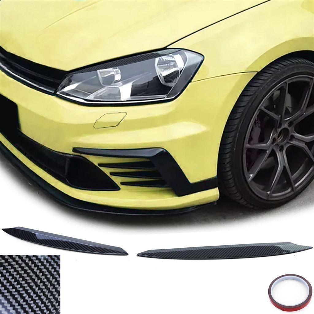 Booskijkers Koplamp spoiler Voor Vw Golf 7 Carbon Look, Verzenden, Automotive Parts, A.parts@hotmail.nl, Trasmolenlaan 12 3447 GZ Woerden