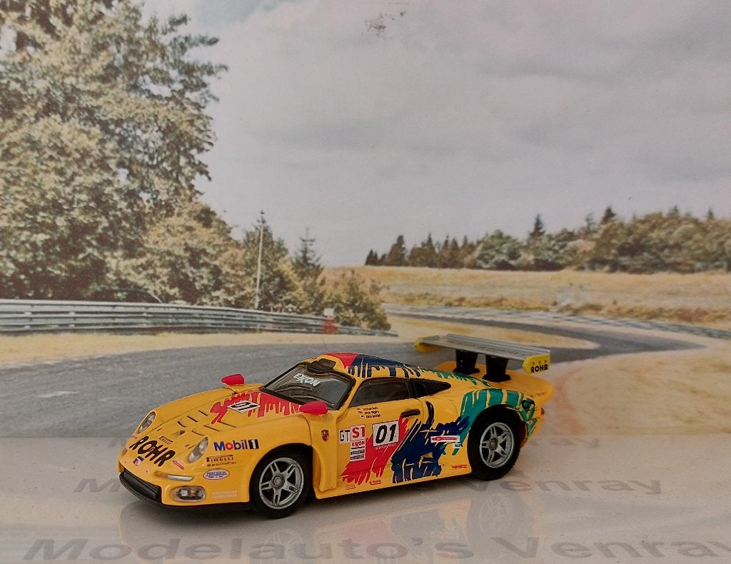 1:43 Porsche 911 GT1 #01 Mosport Festival 1997; High Speed, Ophalen of Verzenden, Gebruikt, Auto, Overige merken