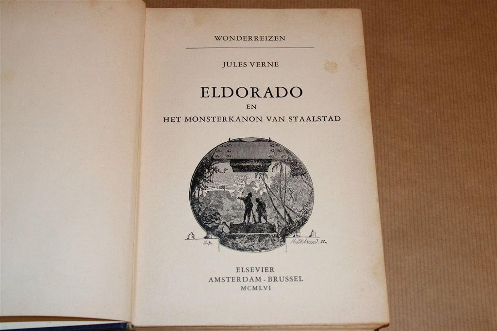 Jules Verne Wonderreizen [1956] — Monsterkanon van Staalstad, Ophalen of Verzenden, Gelezen