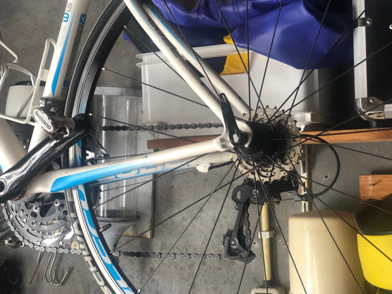 Cube Axial Race racefiets - Dames - Zo goed als nieuw, Fietsen en Brommers, 28 inch, Velgrem, Aluminium, Zo goed als nieuw