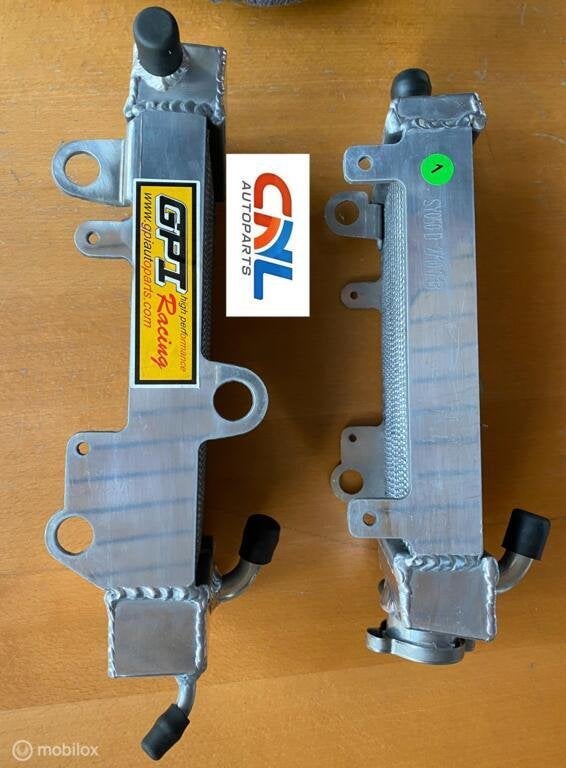 Radiateur YAMAHA YZ250 90-91 ALLOY COOLER 1990 1991 YZ 250, Motoren, Nieuw, Ophalen of Verzenden