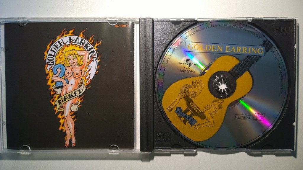 Golden Earring - Naked II, Ophalen of Verzenden, Zo goed als nieuw, Poprock, Album