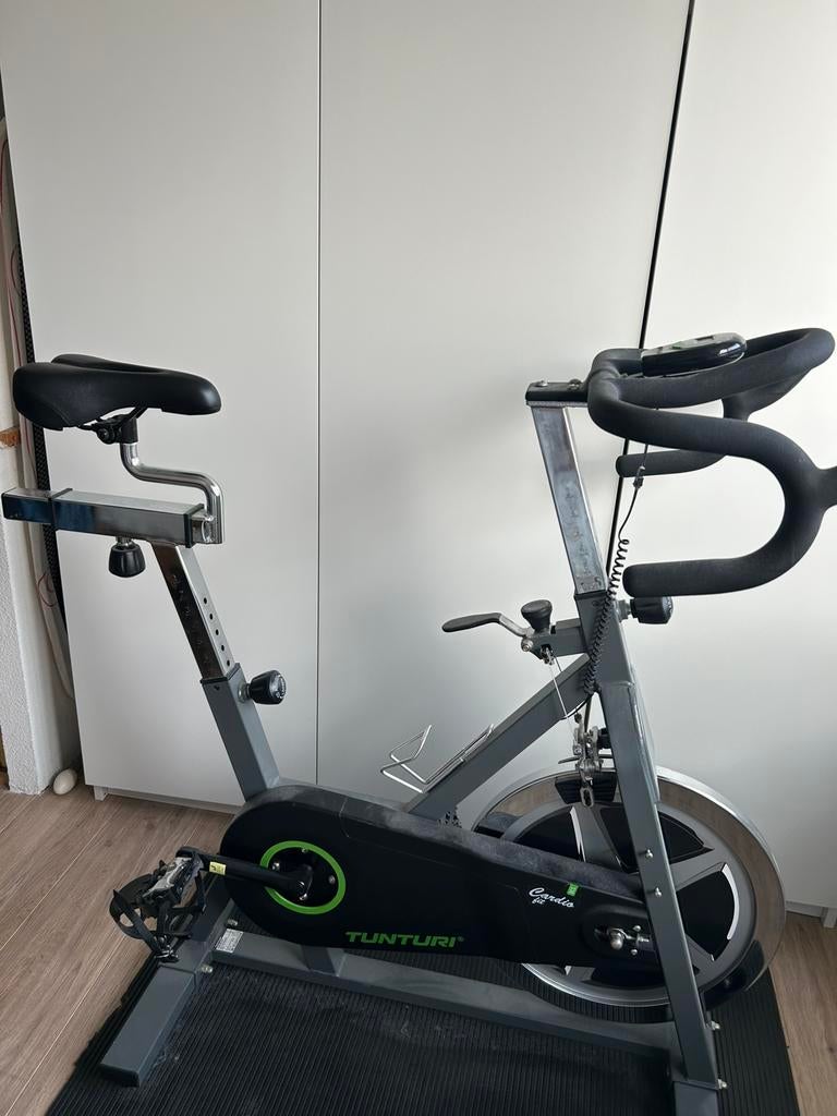 Tunturi cardio fit s30 spinning bike, Ophalen, Zo goed als nieuw, Spinningfiets