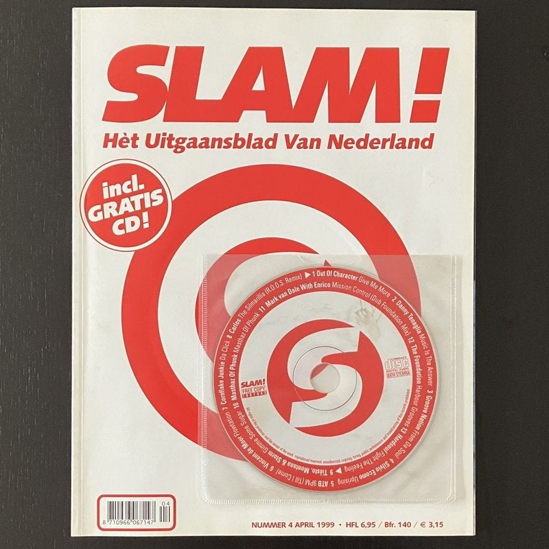 Slam! nr. 4 met CD (april 1999), Ophalen of Verzenden, Gelezen, Muziek, Film of Tv