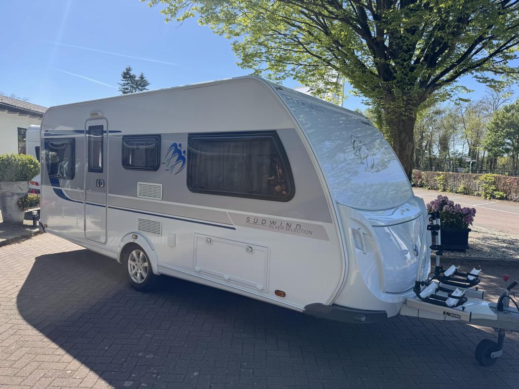 Knaus Sudwind Silver Selection 500 EU Airco,Unico Luifel!, Caravans en Kamperen, Caravans, Bedrijf, tot en met 4, Rondzit, Knaus
