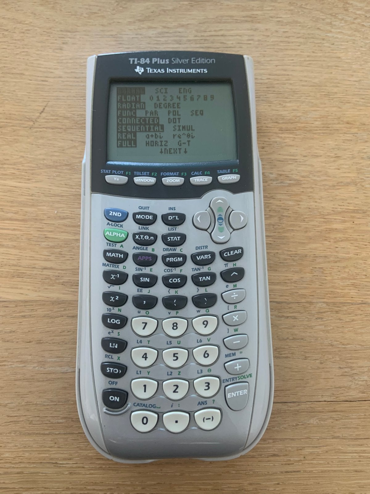 Texas Instruments TI-84 Plus Silver Grafisch rekenmachine., Ophalen of Verzenden, Gebruikt