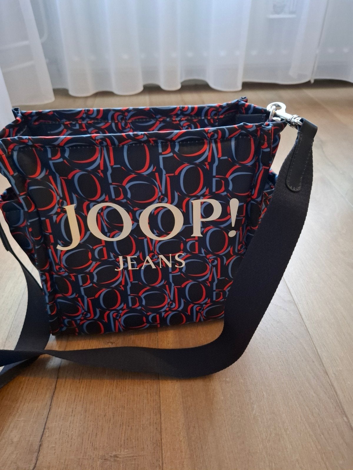 Joop! Jeans Schoudertasje - Zo goed als nieuw, Ophalen of Verzenden, Zo goed als nieuw, Blauw, Schoudertasje