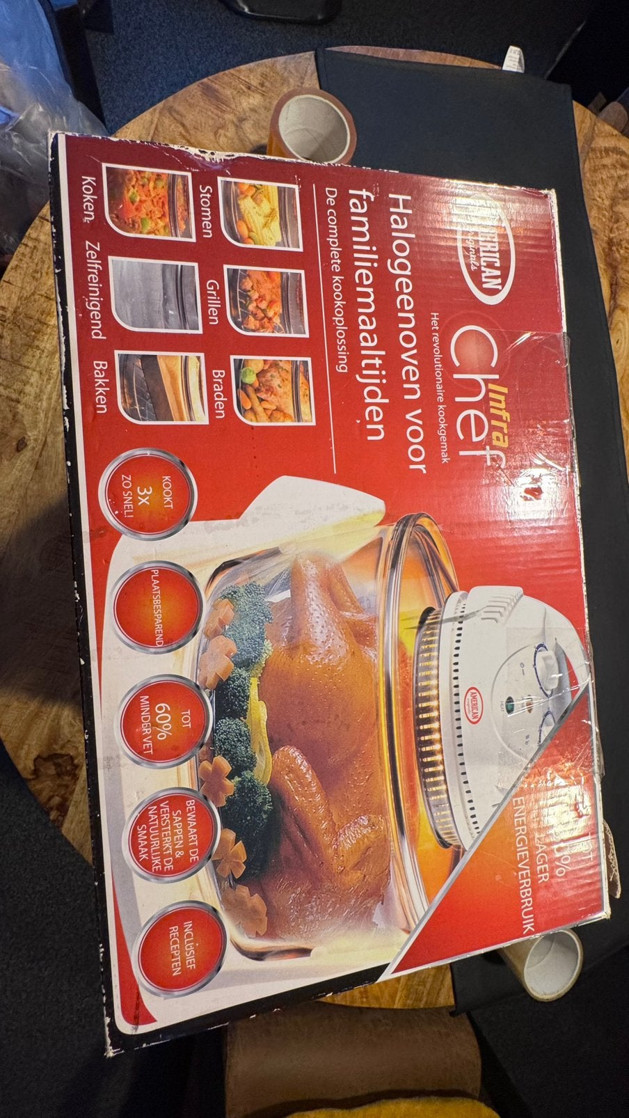 Infra chef, Ophalen, Nieuw