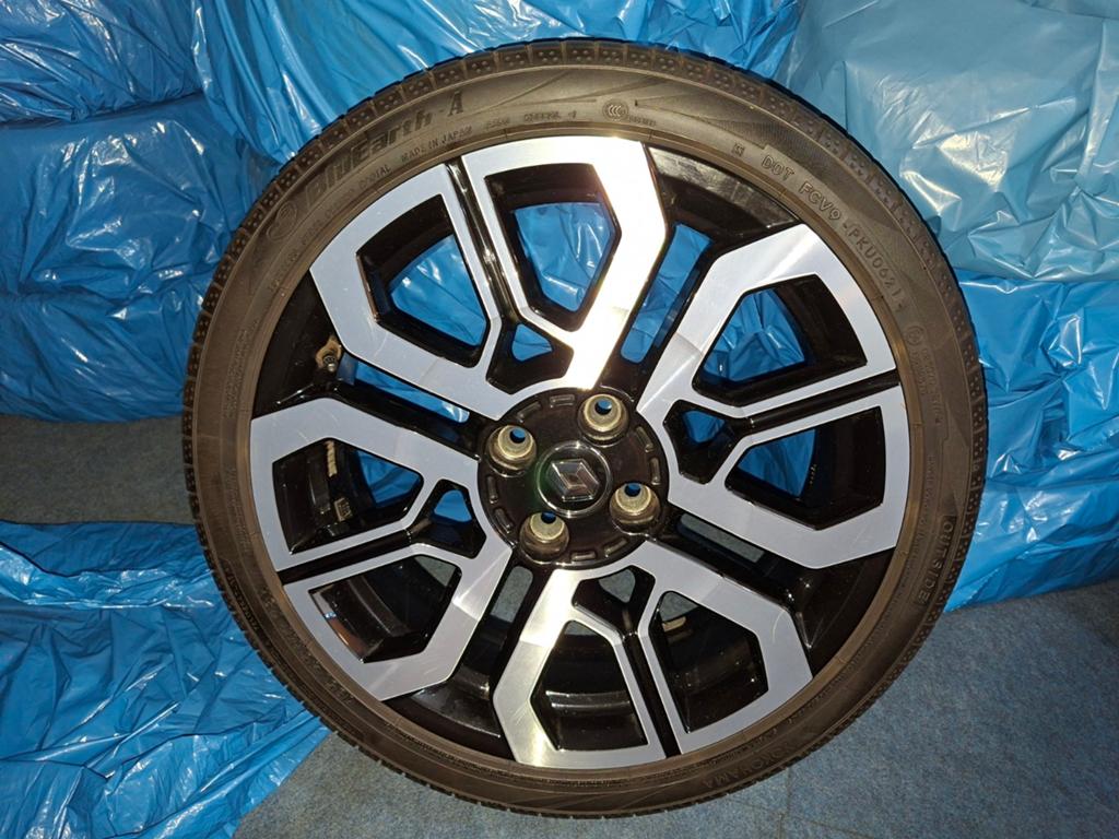 Renault twingo 3 GT velgen met Yokohama BlueEarth banden., Ophalen, Gebruikt