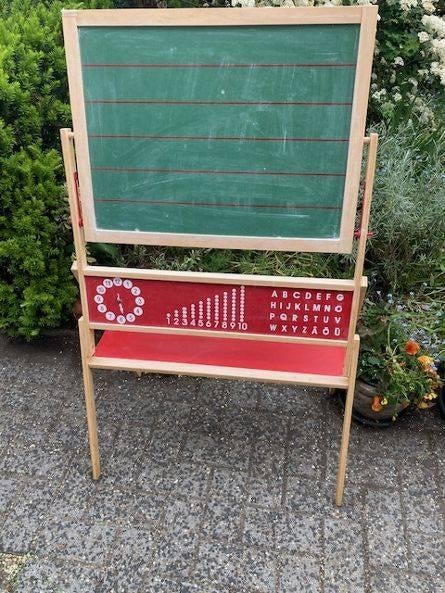 Schoolbord dubbelzijdig, Kinderen en Baby's, Ophalen, Zo goed als nieuw