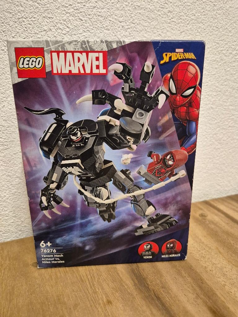 Lego Marvel 76276 Venom mechapantser vs. Miles Morales nieuw, Lego, Lego, Nieuw, Ophalen of Verzenden