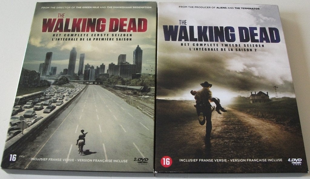 Dvd *** WALKING DEAD *** Seizoen 1 + 2, Horror, Engels, Alle leeftijden, Nederlands