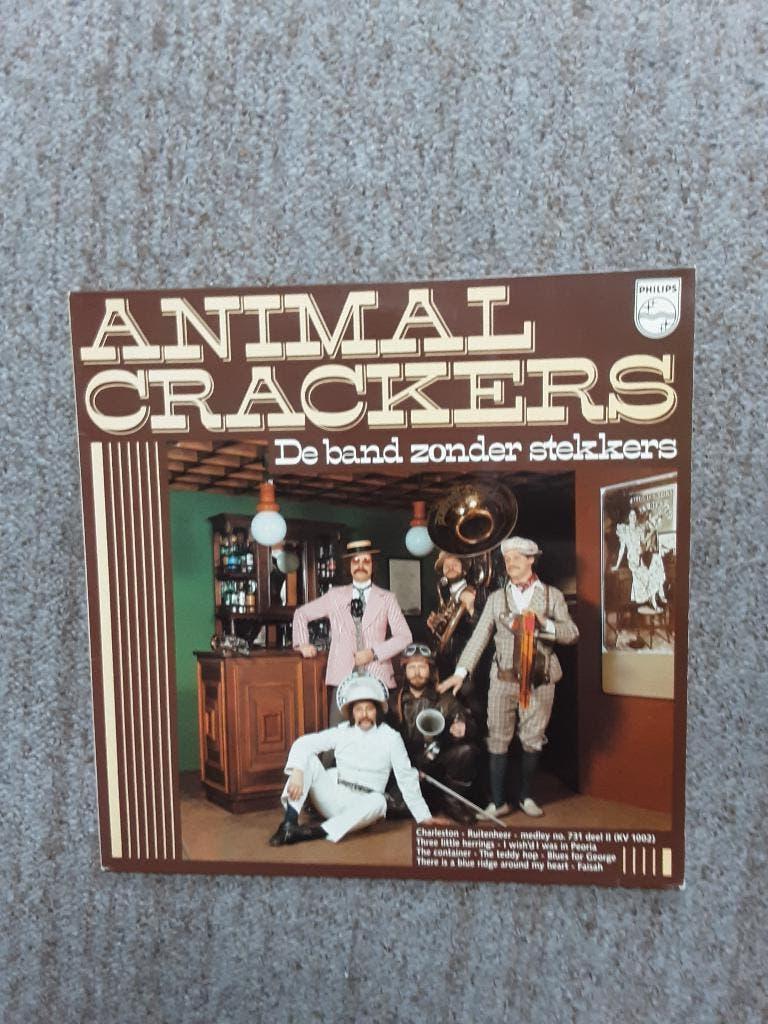 vinyl lp Animal Crackers de band zonder stekkers, Gebruikt, Originele persing, 1980 - 1989, Ophalen of Verzenden