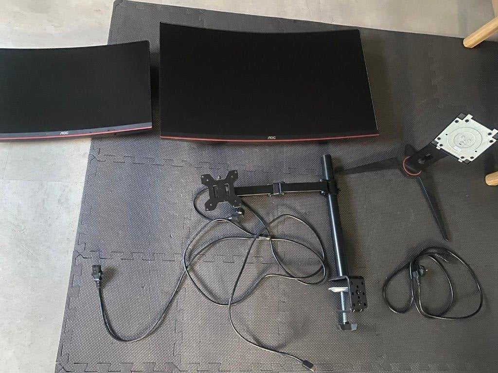 AOC beeldscherm 24 & 32 inch C24G1/ C32G1 Curved, Computers en Software, Monitoren, Gebruikt, Aoc, 101 t/m 150 Hz, Curved