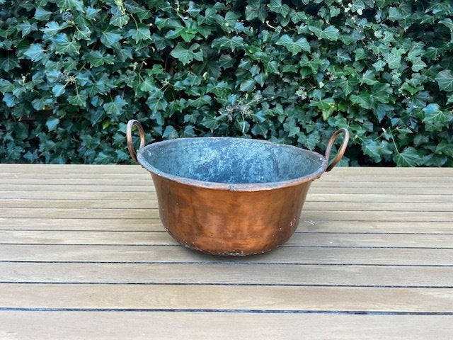 Antieke Koperen Vergiet - 19 cm, Antiek en Kunst, Antiek | Koper en Brons, Ophalen of Verzenden, Koper