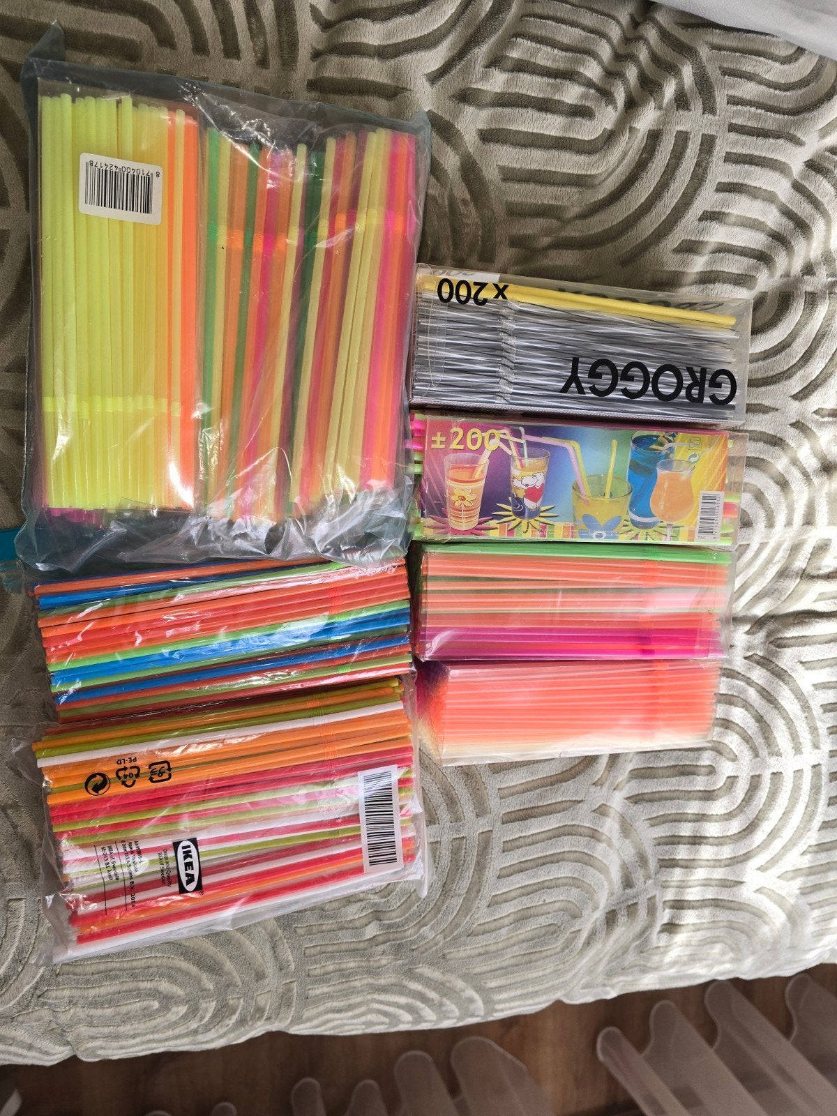plastic rietjes, Ophalen of Verzenden