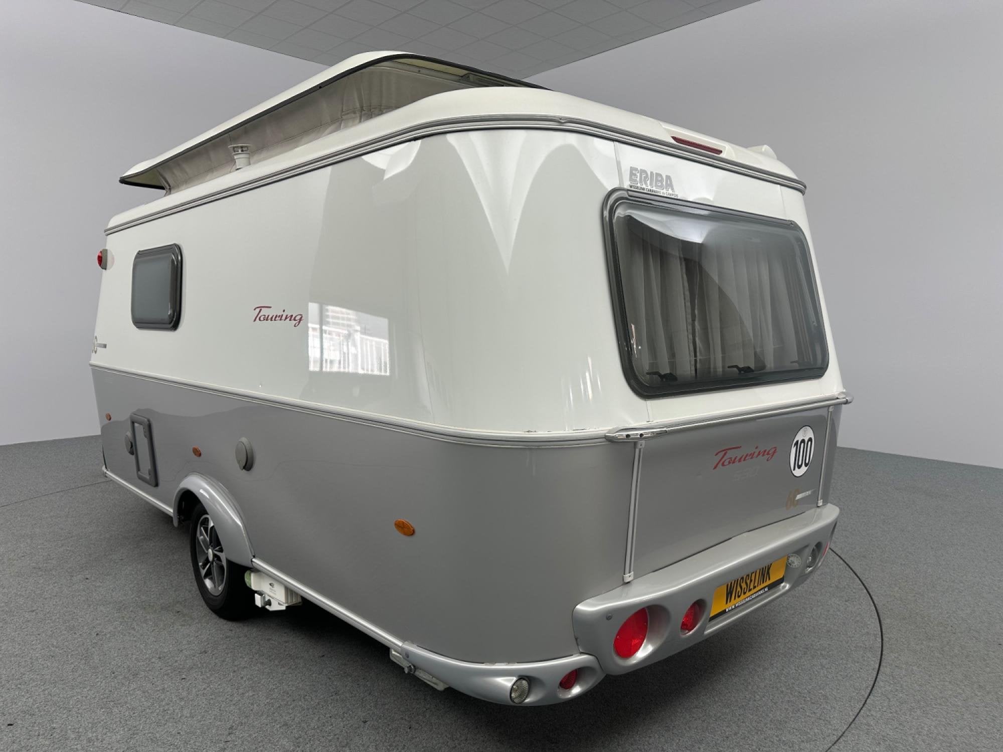 Eriba Touring 530 GT 60 Years Edition Cassetteluifel Mover, Vast bed, Hordeur, Bedrijf, 5 tot 6 meter