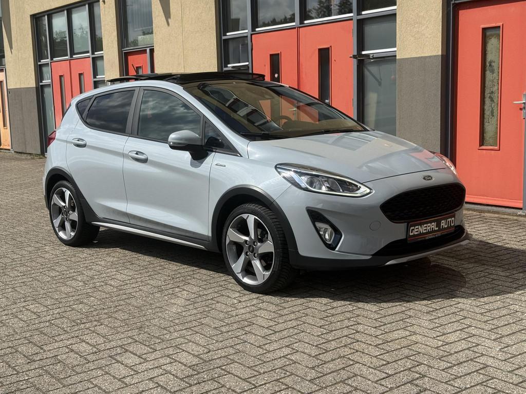 Ford Fiesta 1.0 EcoBoost Active Edition, panoramadak, CarPla, Auto's, Ford, Voorwielaandrijving, Gebruikt, Bedrijf, Handgeschakeld
