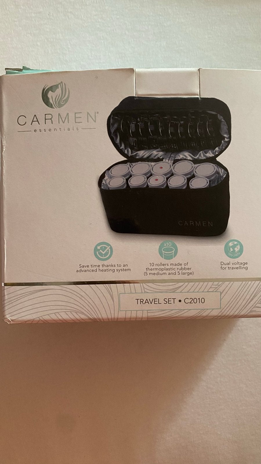 Carmen Travel Set C2010 Krulset - Compact & Handig, Ophalen, Nieuw, Haarverzorging