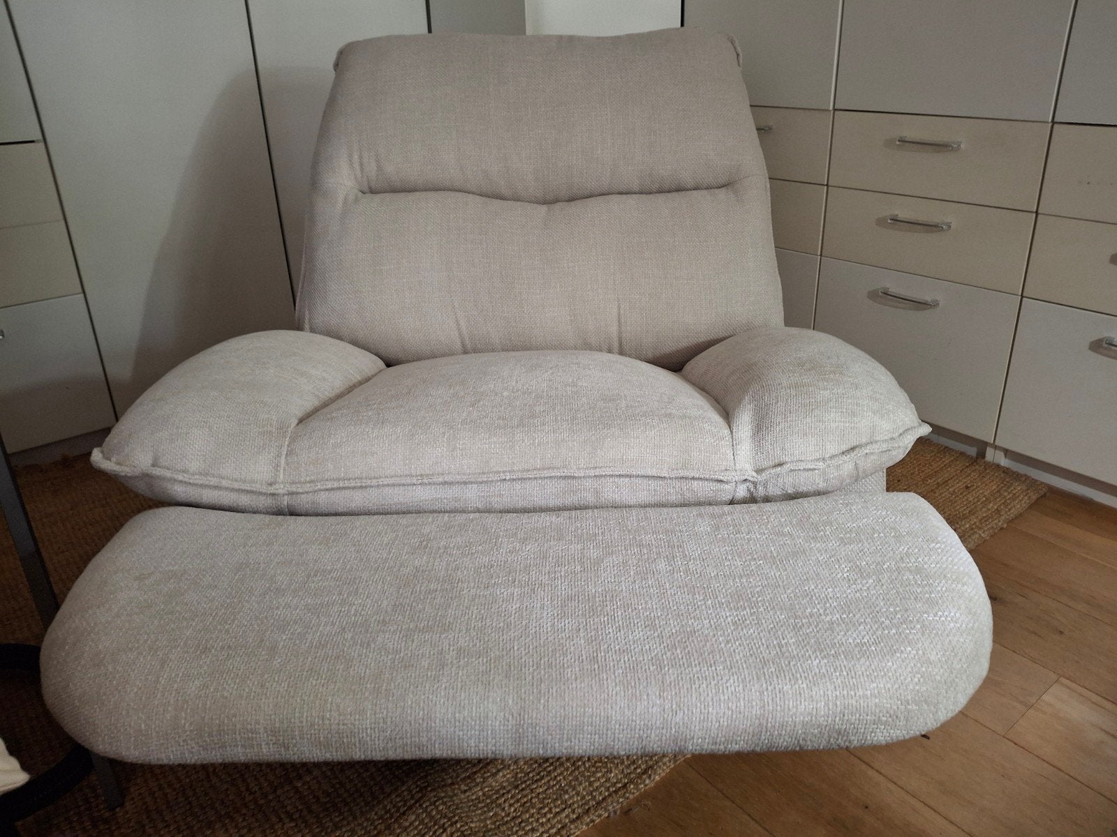 Comfortabele relaxfauteuil - nieuw, Huis en Inrichting, Fauteuils, Ophalen, Modern, Comfortabel, 100 tot 125 cm, Nieuw