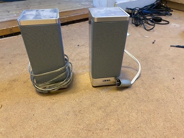 Loewe Speakers.