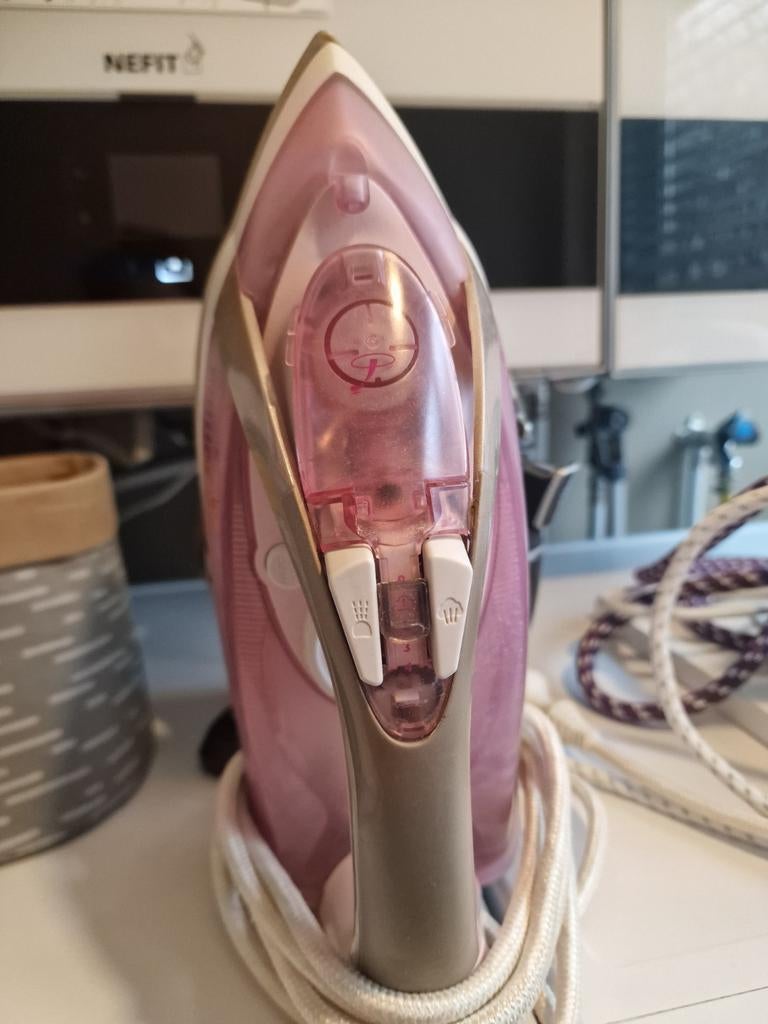 Philips GC3340 Stoomstrijkijzer - Roze/Wit, Ophalen of Verzenden