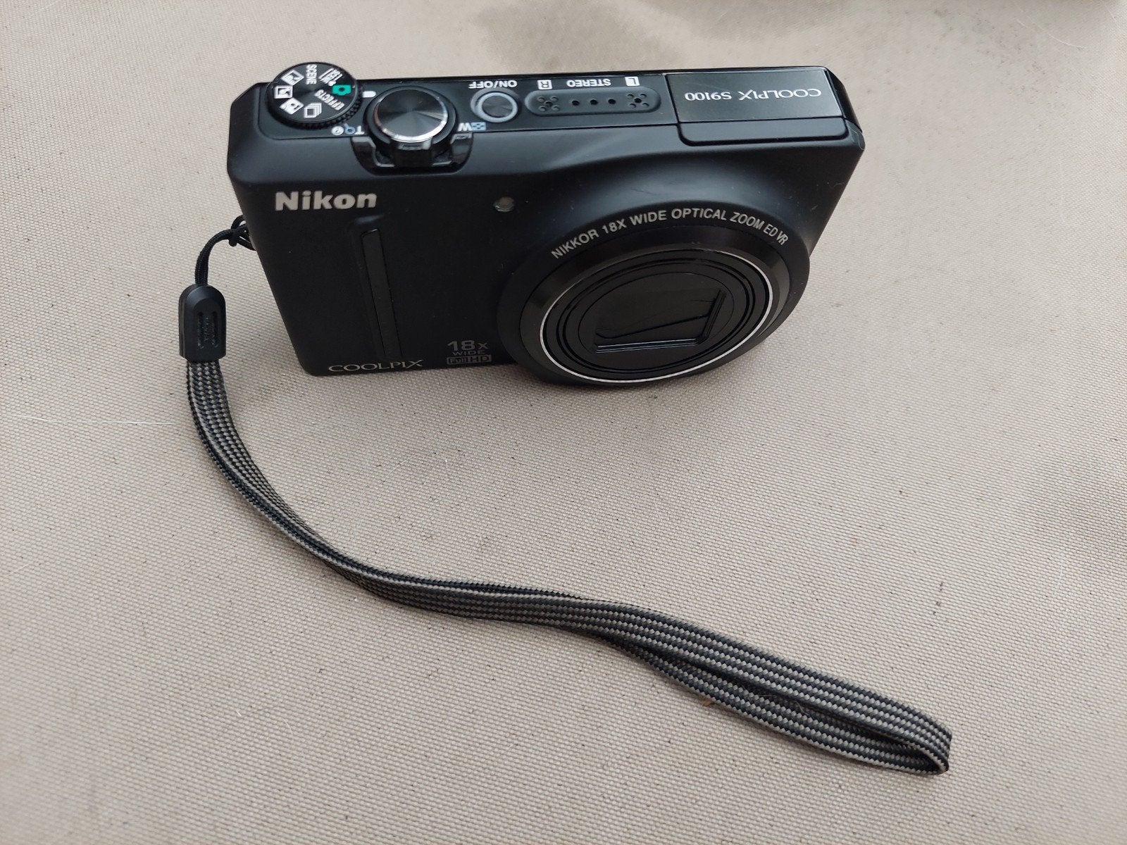 Nikon Coolpix S9100 digitale camera, Ophalen of Verzenden, Zo goed als nieuw, Nikon, 8 keer of meer