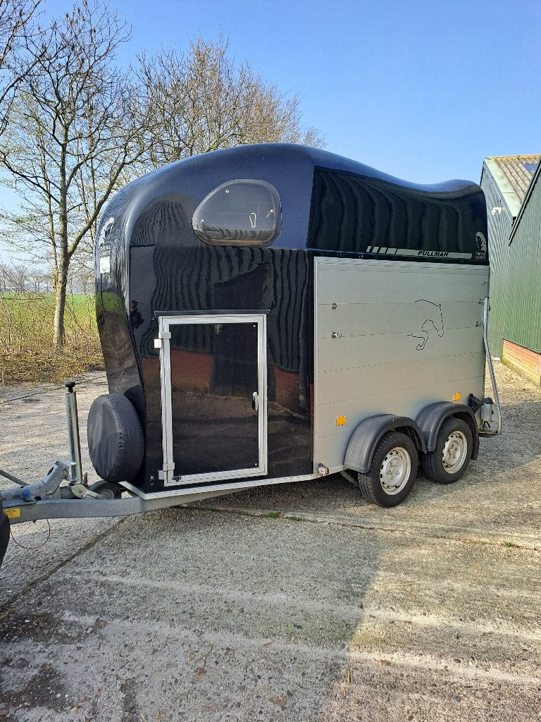 Cheval 1,5 paards trailer volledig aluminium met zadelkamer, Dieren en Toebehoren, Ophalen, Zo goed als nieuw, Aluminium, 1½-paards trailer