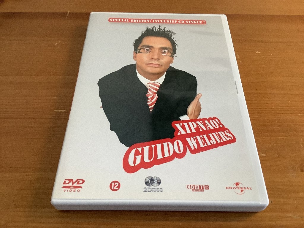 Guido Weijers Xipnao. special edition inclusief cd, Stand-up of Theatershow, Gebruikt, Guido Weijers, Vanaf 12 jaar