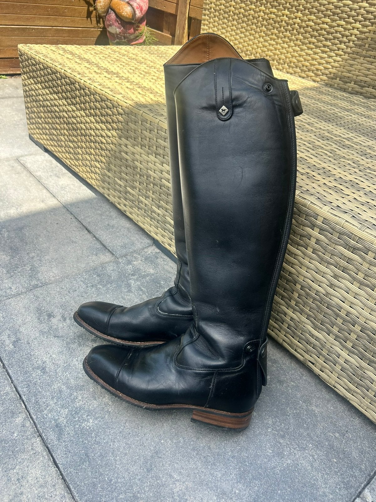 De niro laarzen maat 38 kuitmaat S, Dieren en Toebehoren, Paardrijkleding, Ritssluiting, Dressuur, Ophalen of Verzenden, Zo goed als nieuw