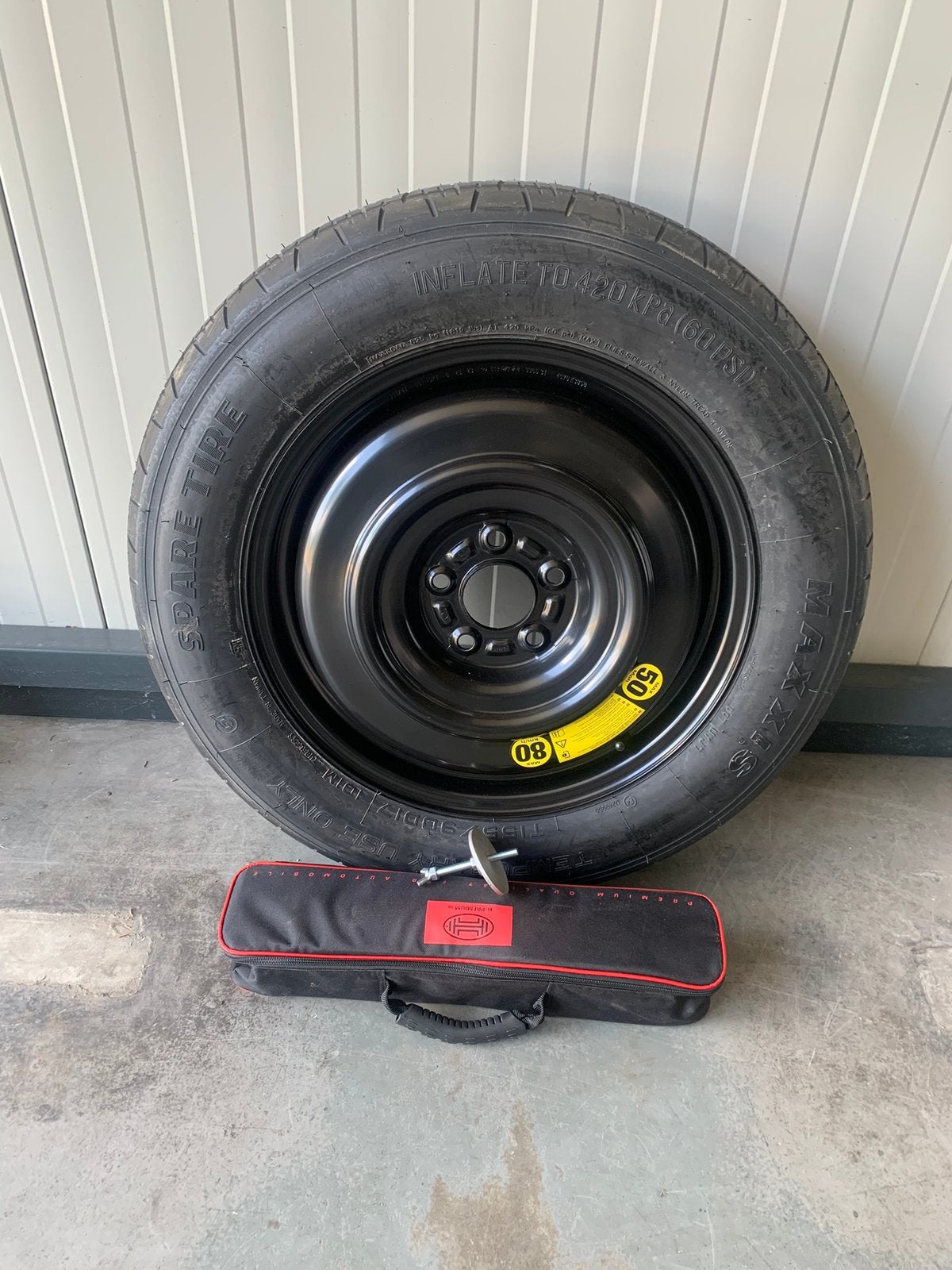 Reservewiel met Krik voor Mazda CX5, Ophalen, Nieuw