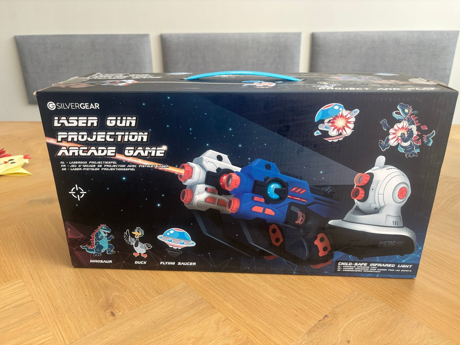 Silvergear Laser Gun Projectie Arcade Game, Ophalen, Zo goed als nieuw, Jongen of Meisje