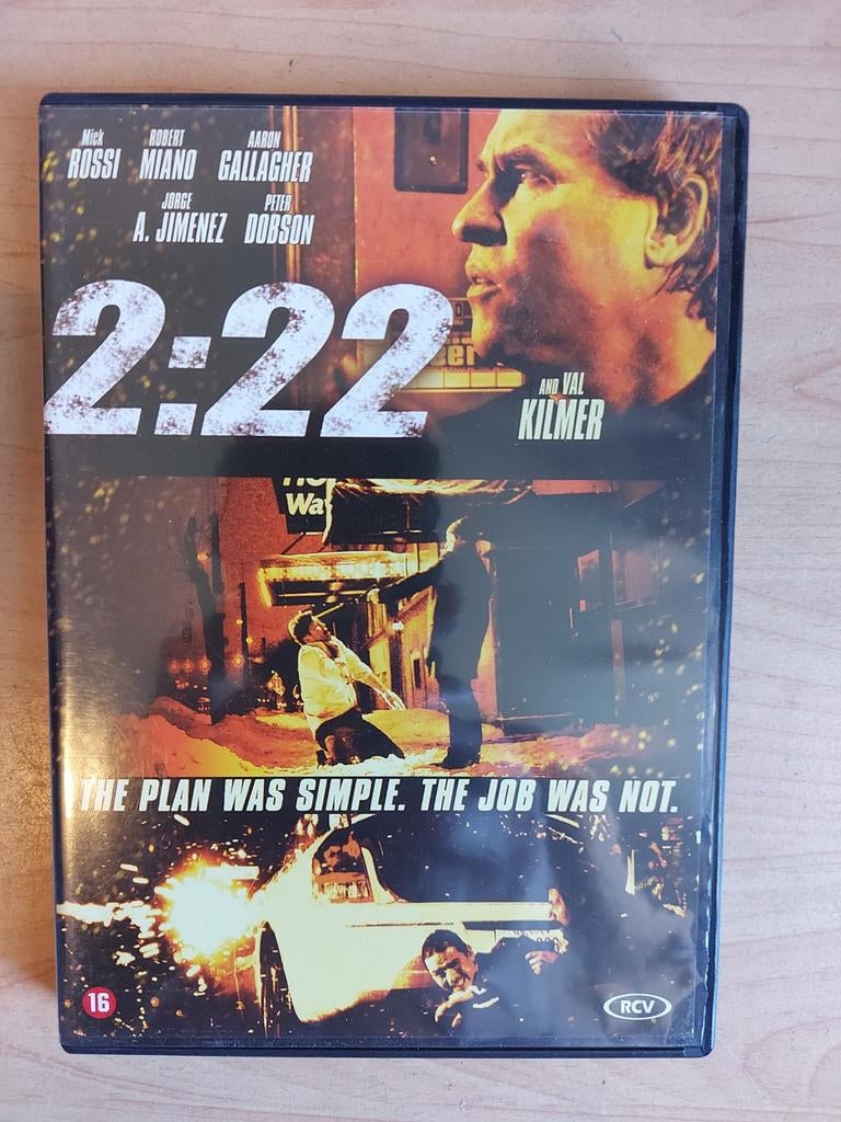 2:22 - Val Kilmer, Alle leeftijden, Ophalen of Verzenden, Zo goed als nieuw