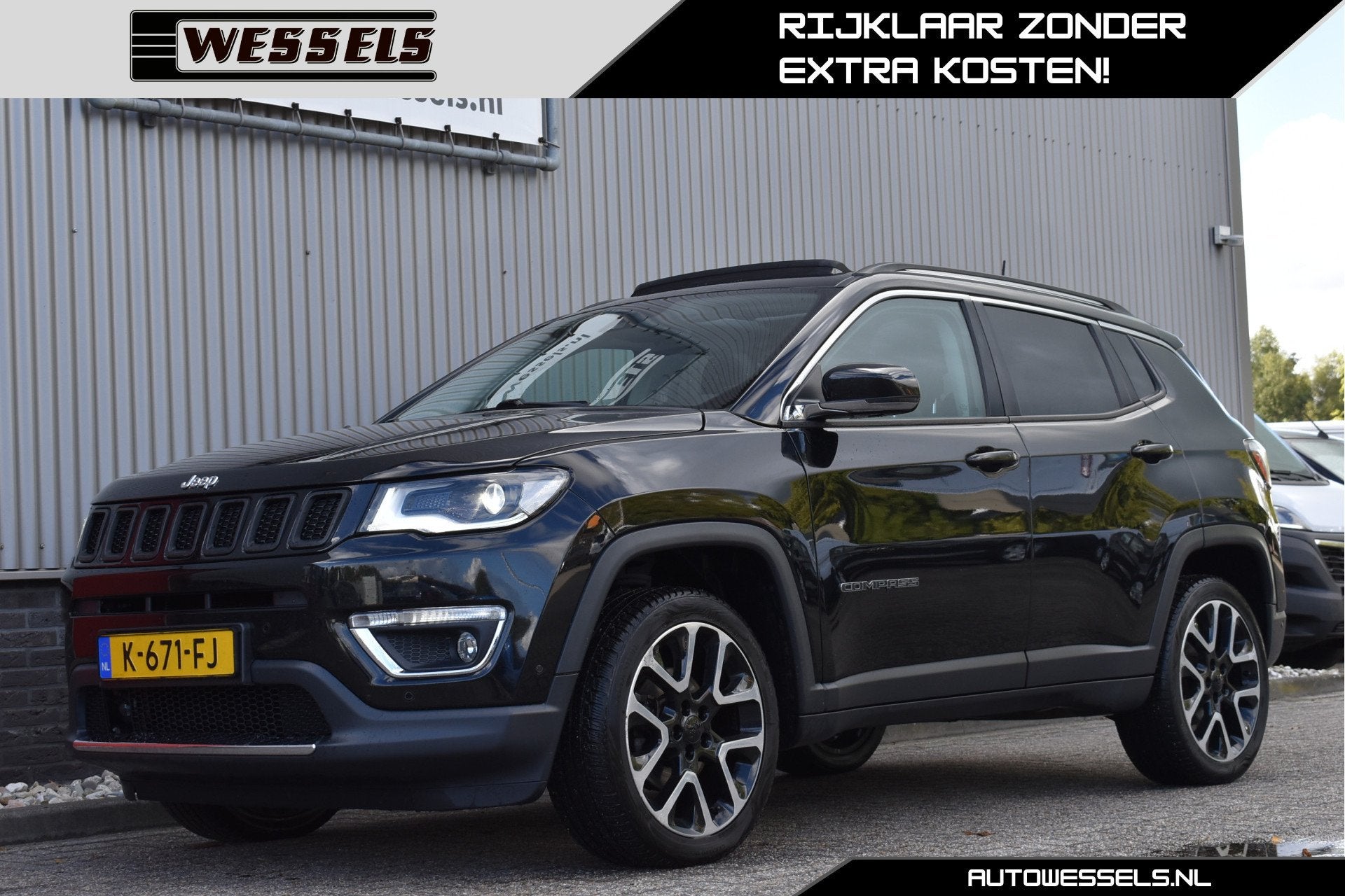 Jeep Compass 1.4 MultiAir Opening Edition 4x4 Panorama, Came, Auto's, Automaat, 450 kg, Gebruikt, Euro 6