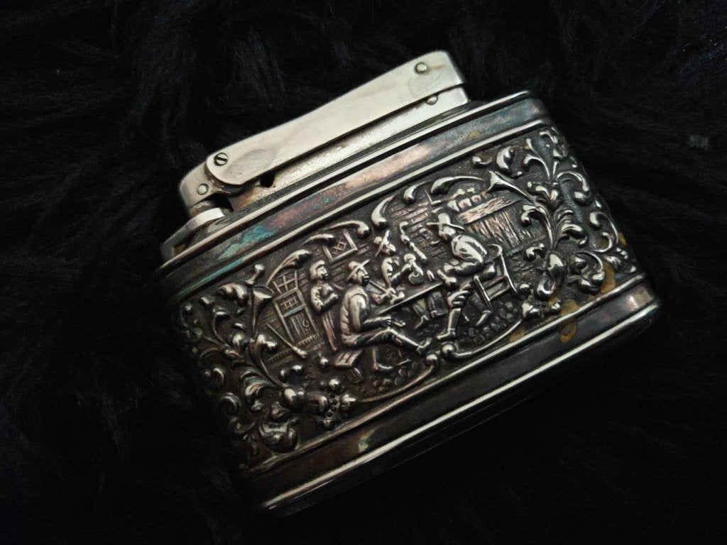 Myflam DIPLOMAT 1950s Silver, Ophalen of Verzenden, Zilver