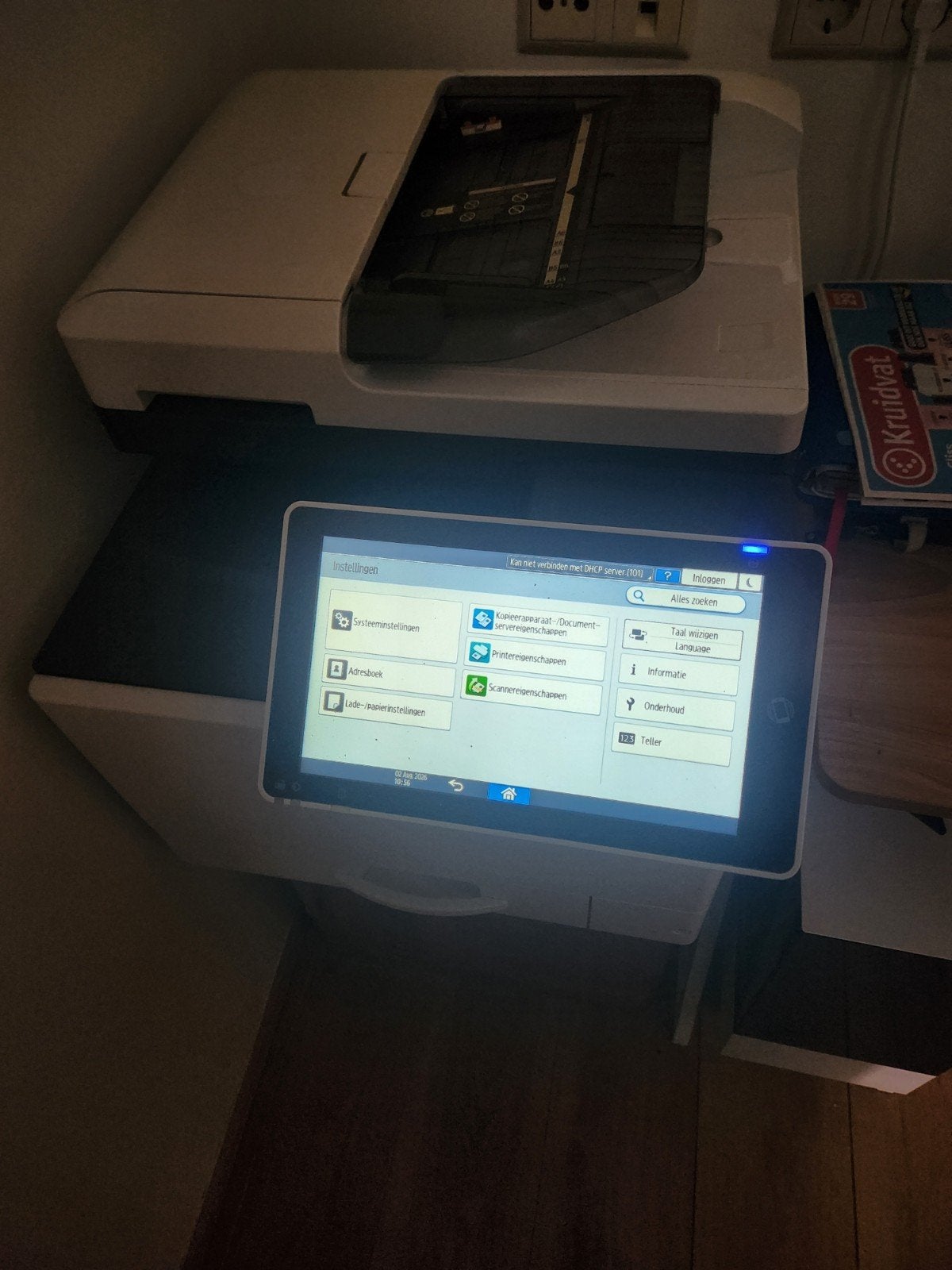 Ricoh Aficio MP C3003 Printer/Copier/Scanner, Computers en Software, Printers, Ophalen, Gebruikt