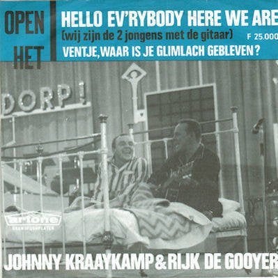 JOHNNY KRAAYKAMP & RIJK de GOOYER 1962  NEDERBIET K683, Cd's en Dvd's, Vinyl Singles, Ophalen of Verzenden, Gebruikt, 7 inch, Pop