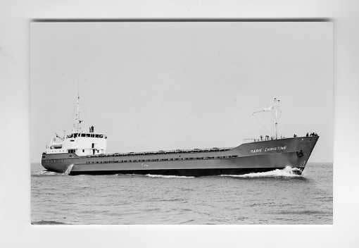 scheepvaart-foto-marie christine 1970, Ophalen of Verzenden, Zo goed als nieuw, Motorboot, Boek of Tijdschrift