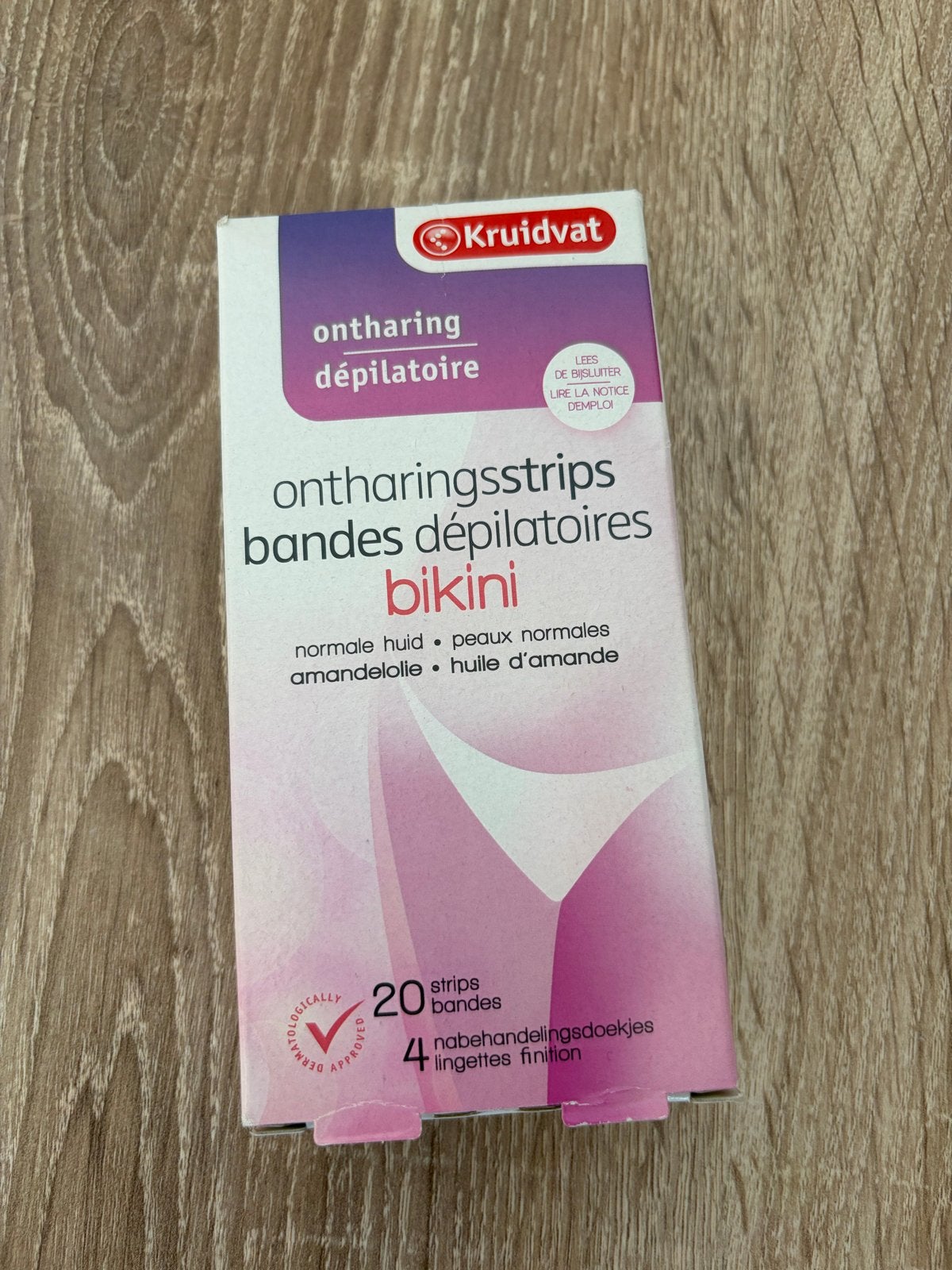 Kruidvat Ontharingsstrips Bikini Normale Huid, Ophalen of Verzenden, Nieuw, Overige typen