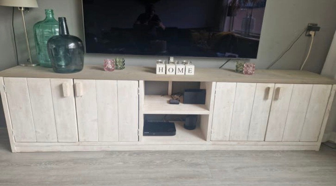 Tv kast, Huis en Inrichting, Kasten | Televisiemeubels, Ophalen, Zo goed als nieuw, 200 cm of meer, Minder dan 100 cm