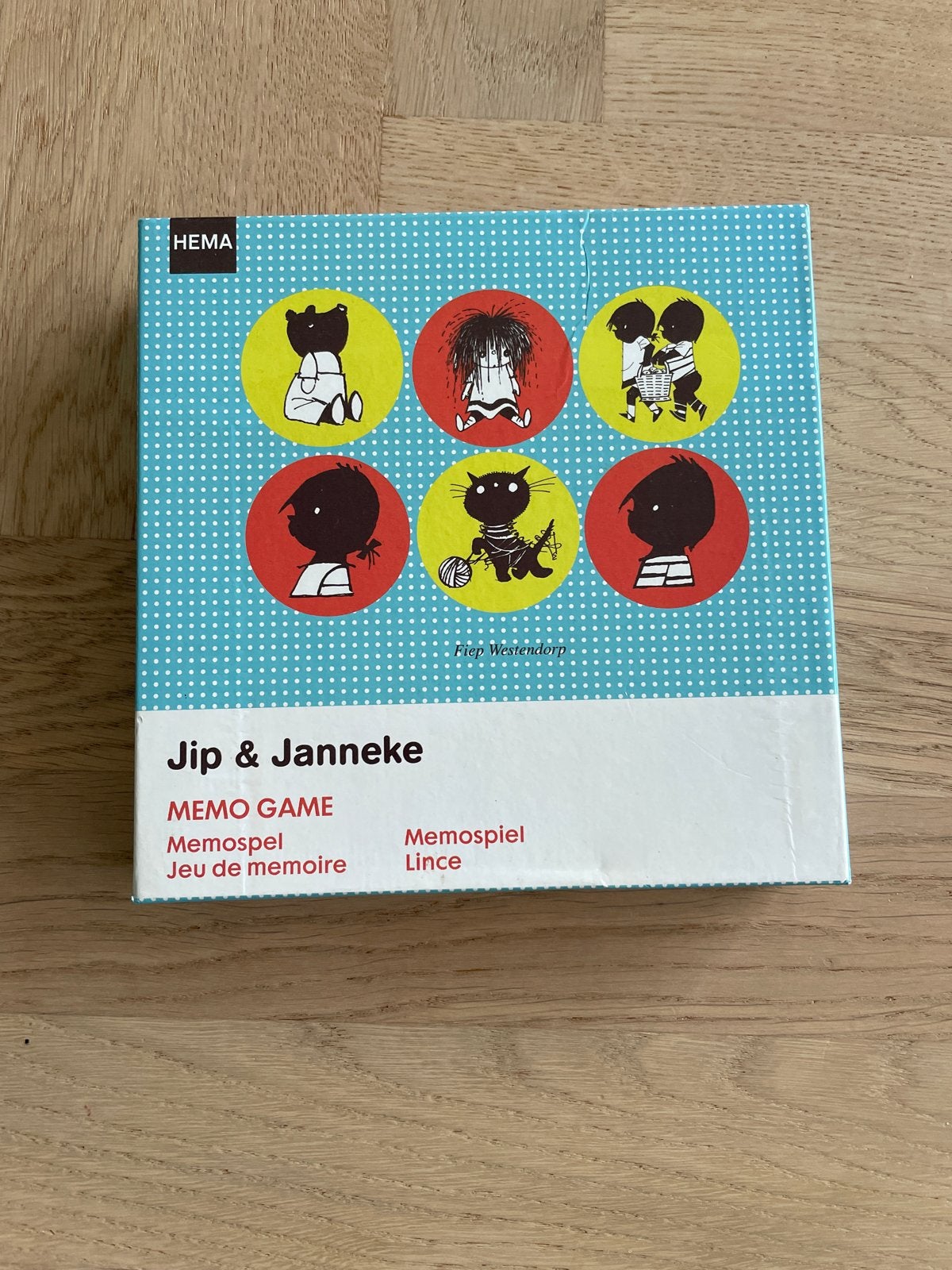 Jip & Janneke Memo Game - HEMA, Een of twee spelers, Ophalen of Verzenden, Zo goed als nieuw