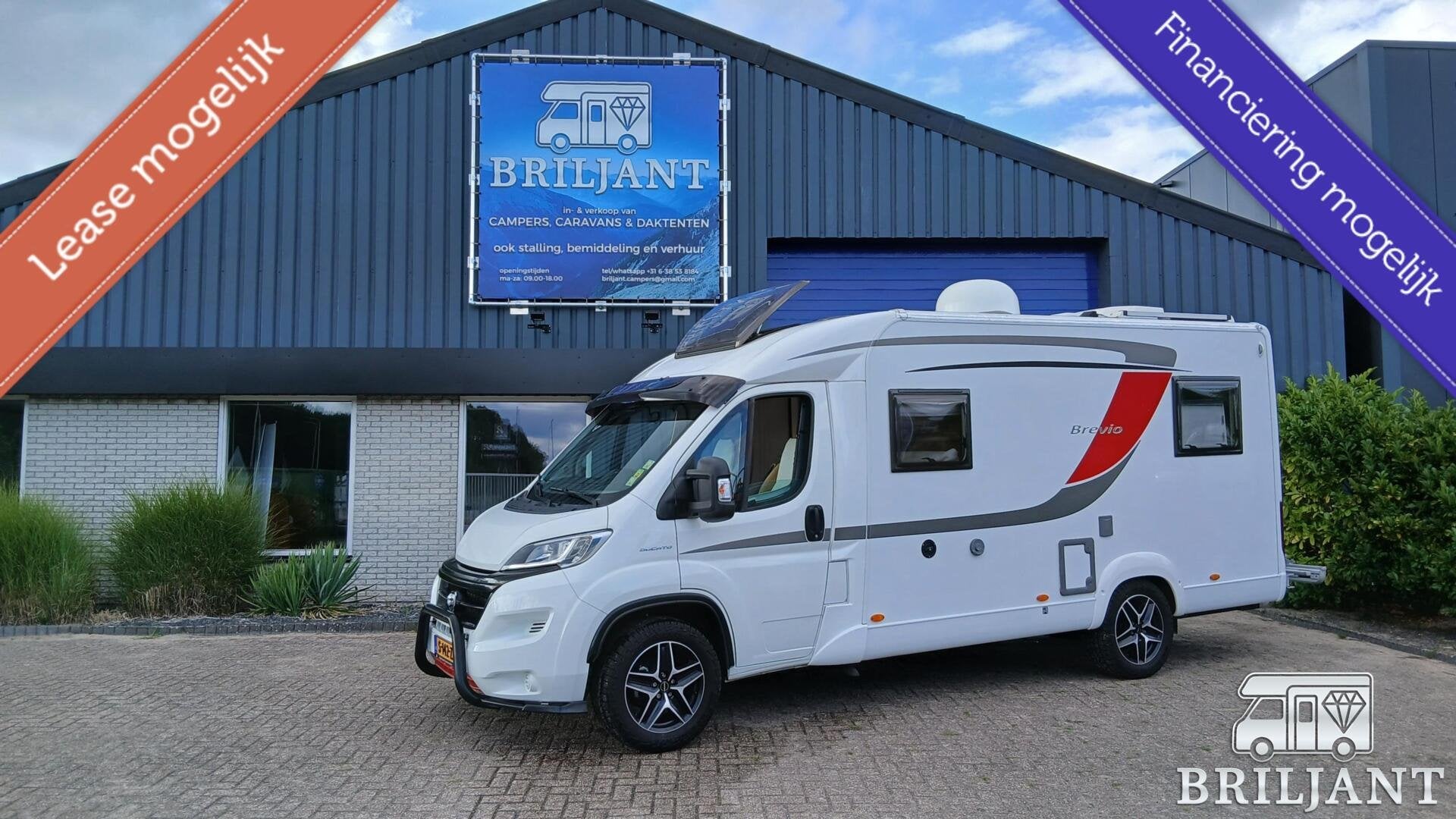 Bürstner Brevio T-646.. unieke off-grid camper, Caravans en Kamperen, Ringverwarming, Tot en met 2, 6 tot 7 meter, Bedrijf